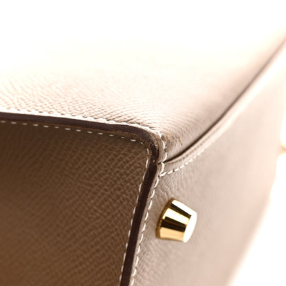 Hermes Epsom Kelly Sellier 28 Etoupe 15 of 17