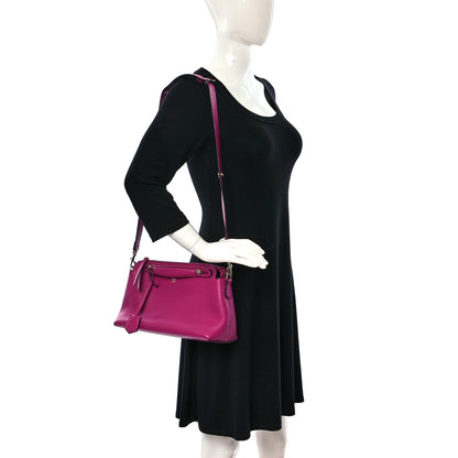 Fendi Vitello Dolce Medium By The Way Boston Bag Magenta 2 of 13