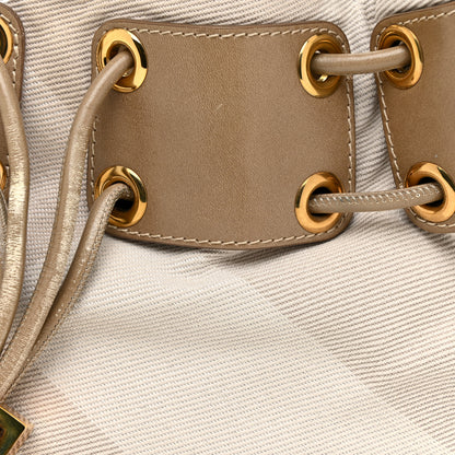 Burberry Canvas Calfskin Mega Nova Check Small Warrior Trench 16 of 22