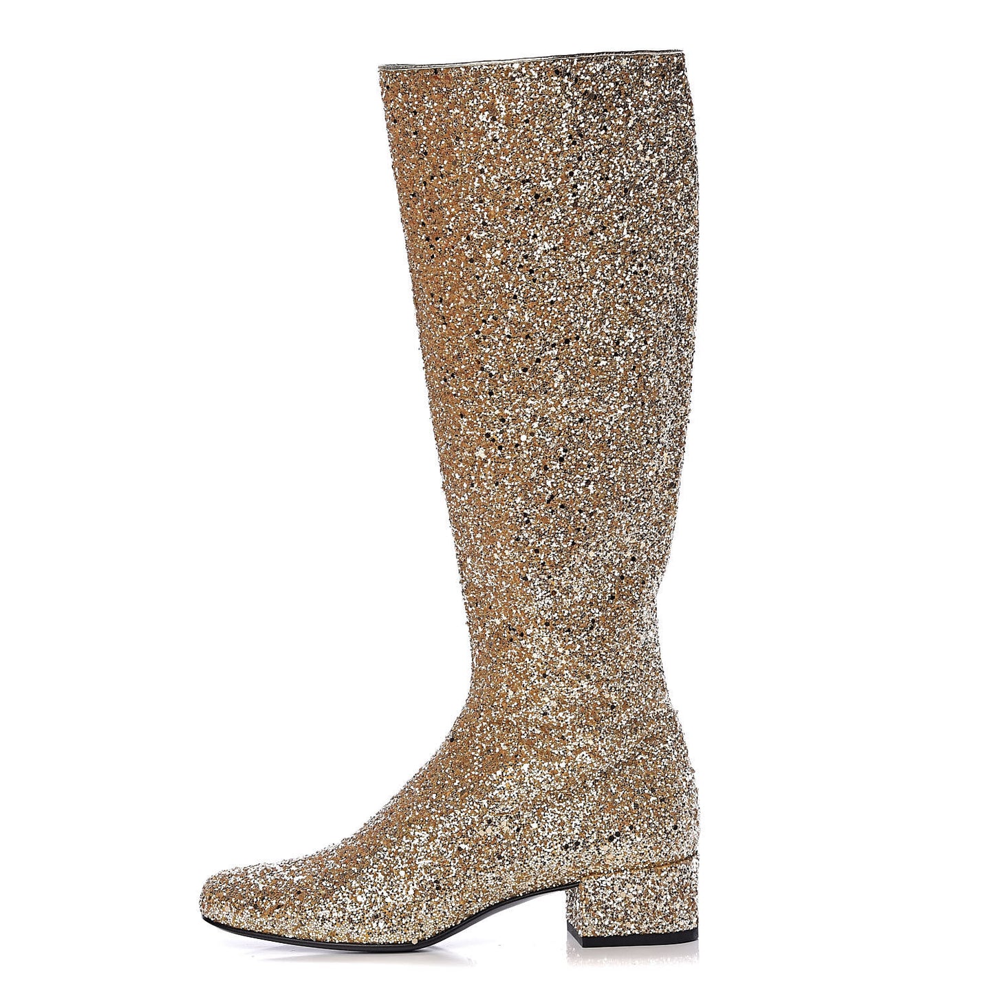 Glitter Galaxy Boots 37 Gold