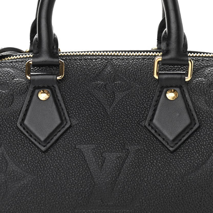 Louis Vuitton Empreinte Monogram Giant Speedy Bandouliere 20 Black 7 of 10