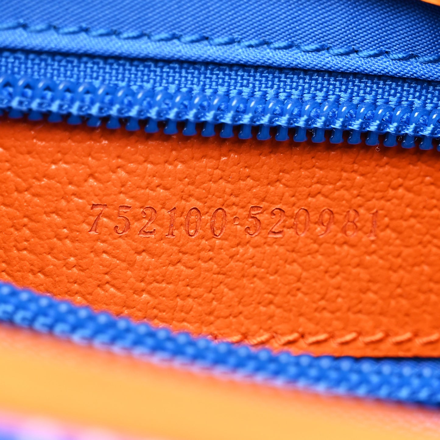 Jersey GG Monogram All Over Sporty Flap Backpack Blue Multicolor