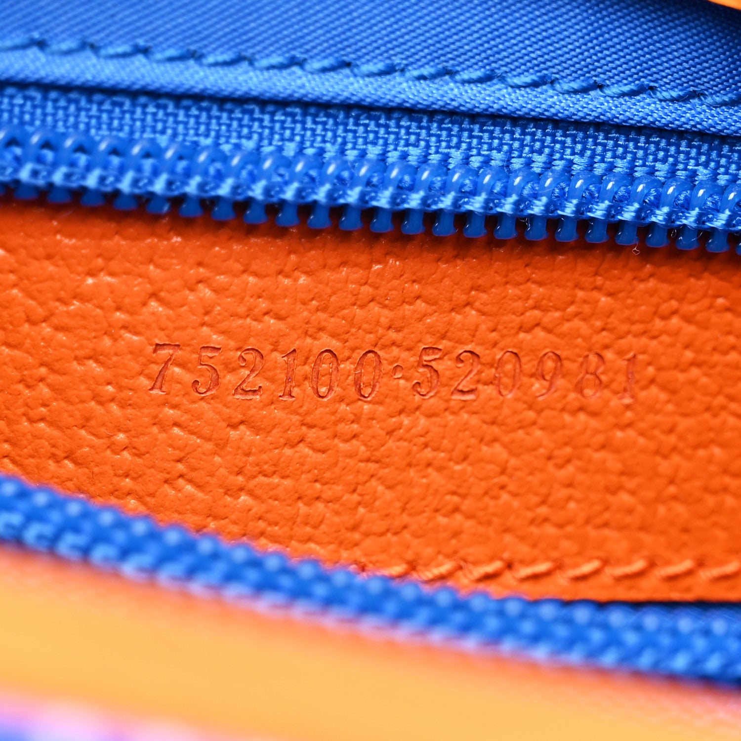Gucci Jersey GG Monogram All Over Sporty Flap Backpack Blue Multicolor 7 of 11