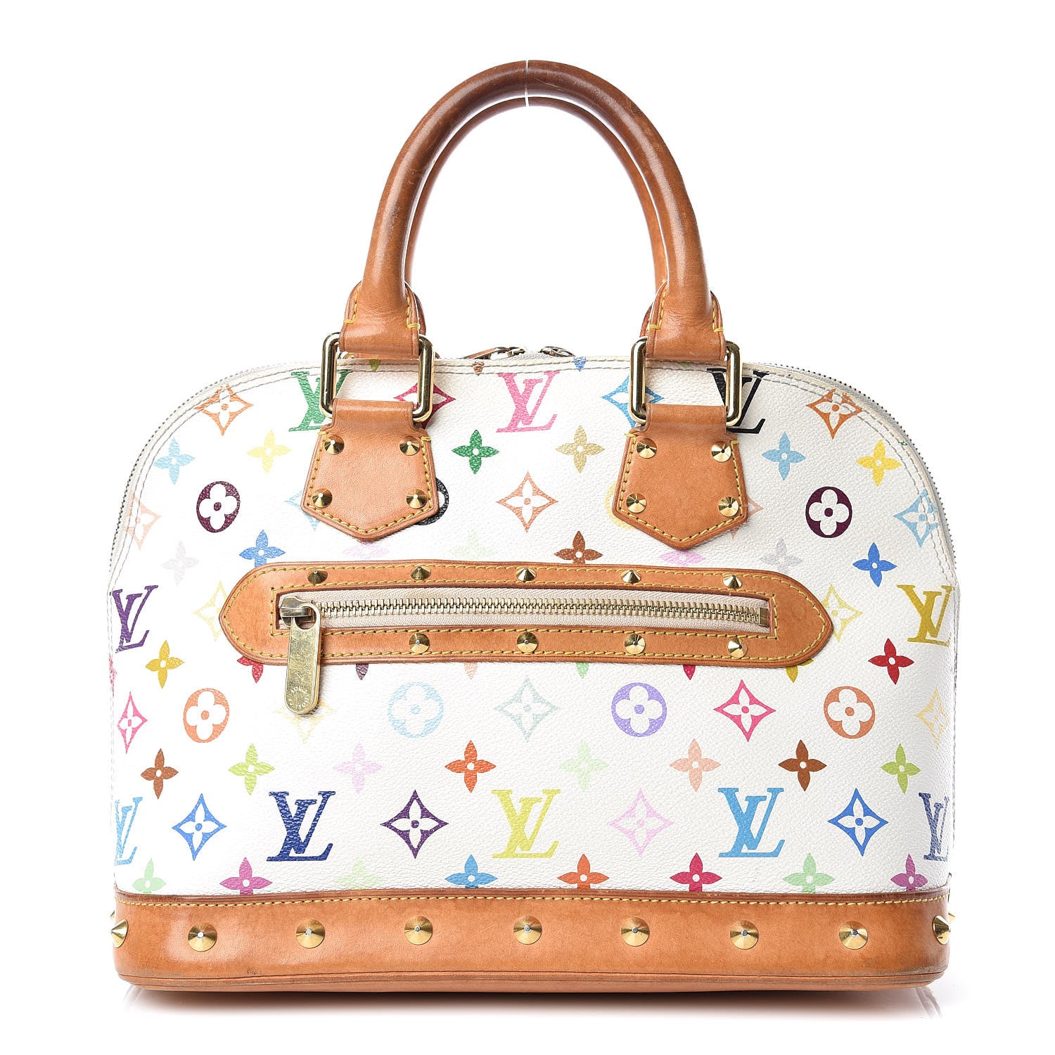 Louis Vuitton Monogram Multicolor Alma White 1 of 24