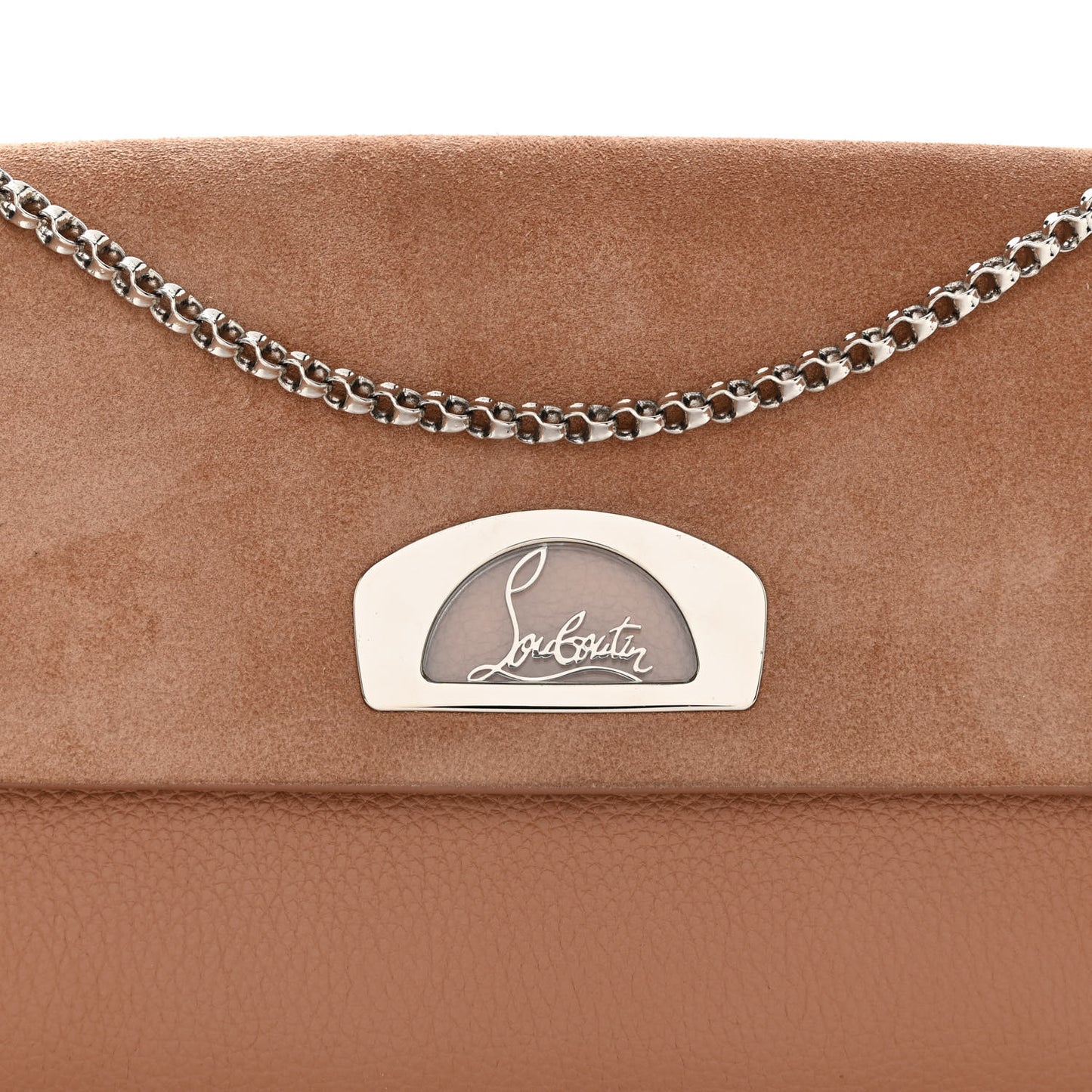 Veau Velours Calfskin Vero Dodat Clutch Nude
