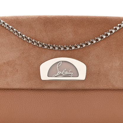 Christian Louboutin Veau Velours Calfskin Vero Dodat Clutch Nude 7 of 9