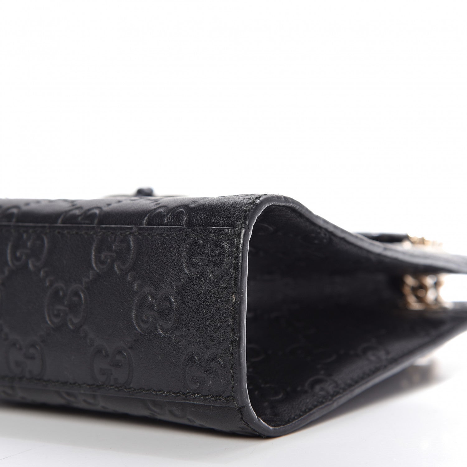 Gucci Guccissima Small Emily Shoulder Bag Black 7 of 11