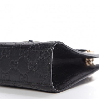 Gucci Guccissima Small Emily Shoulder Bag Black 7 of 11