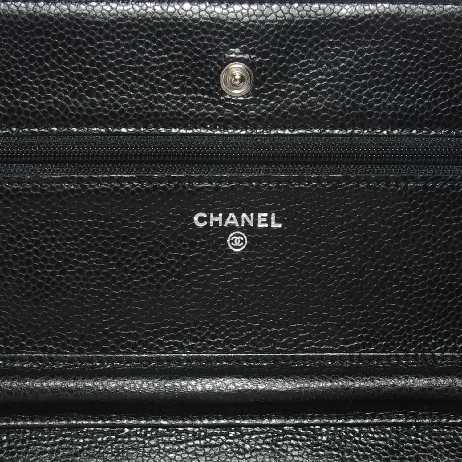 Chanel Caviar Quilted Wallet on Chain Black 6 of 8