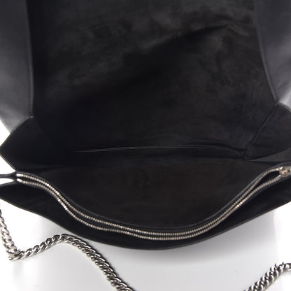 Celine Smooth Calfskin Blade Chain Flap Black 5 of 17