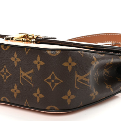 Louis Vuitton Patent Calfskin Monogram Cherrywood BB Rose Ballerine 9 of 10