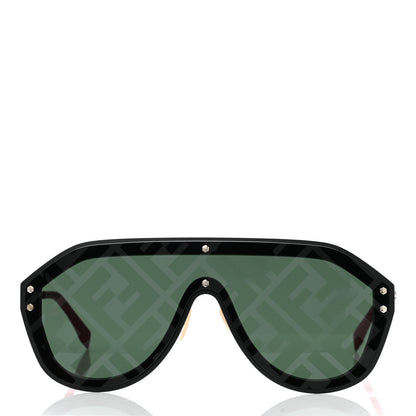 Fendi FF Fabulous Shield Sunglasses FF M0039/G/S Black Red 2 of 7