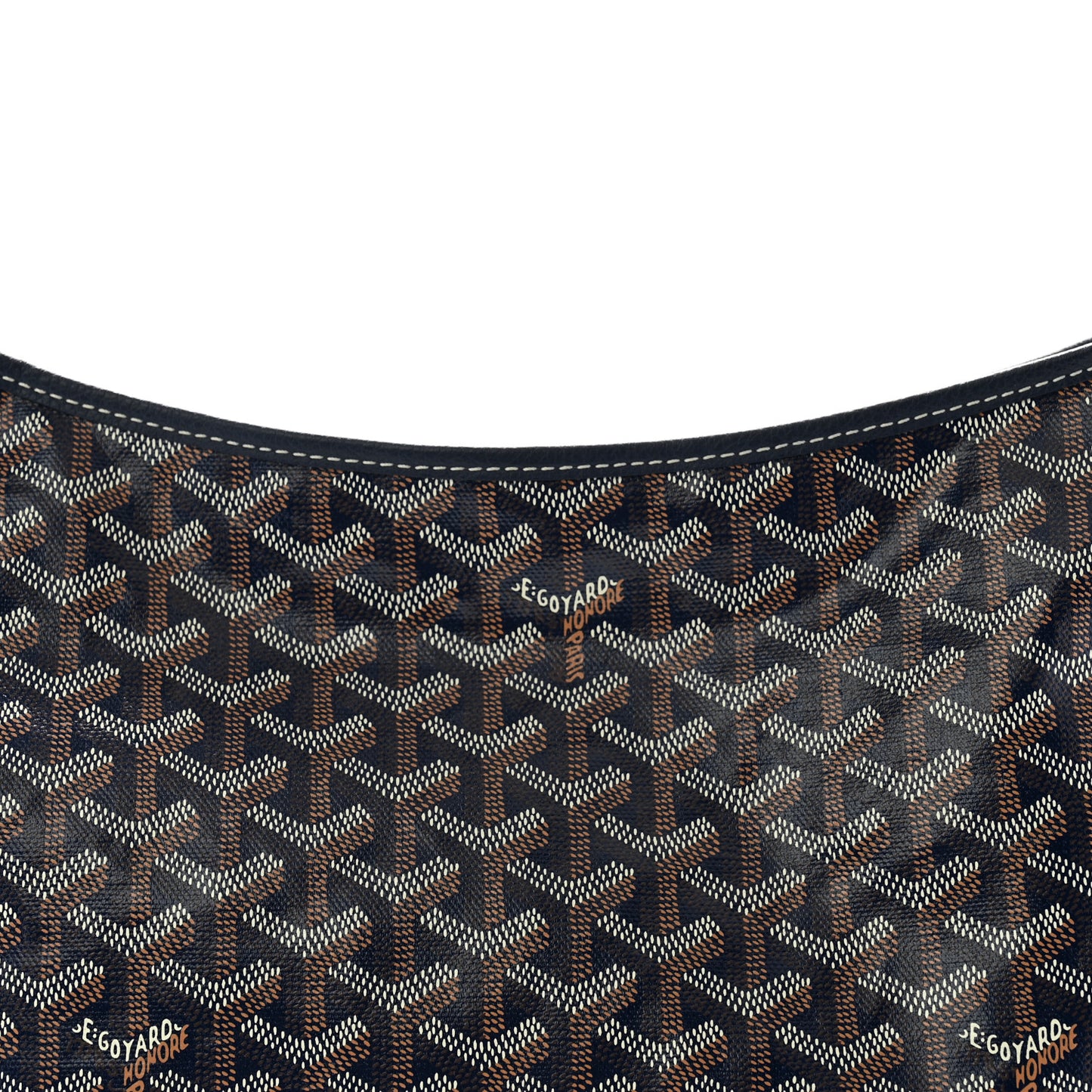 Goyardine Boheme Hobo Navy Blue