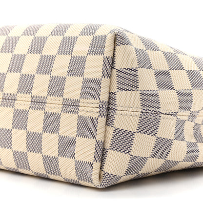 Louis Vuitton Damier Azur Graceful PM Rose Ballerine 8 of 16