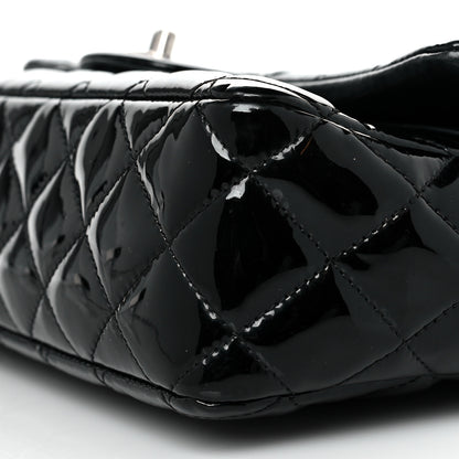 Chanel Patent Quilted Medium Double Flap Black 10 of 11