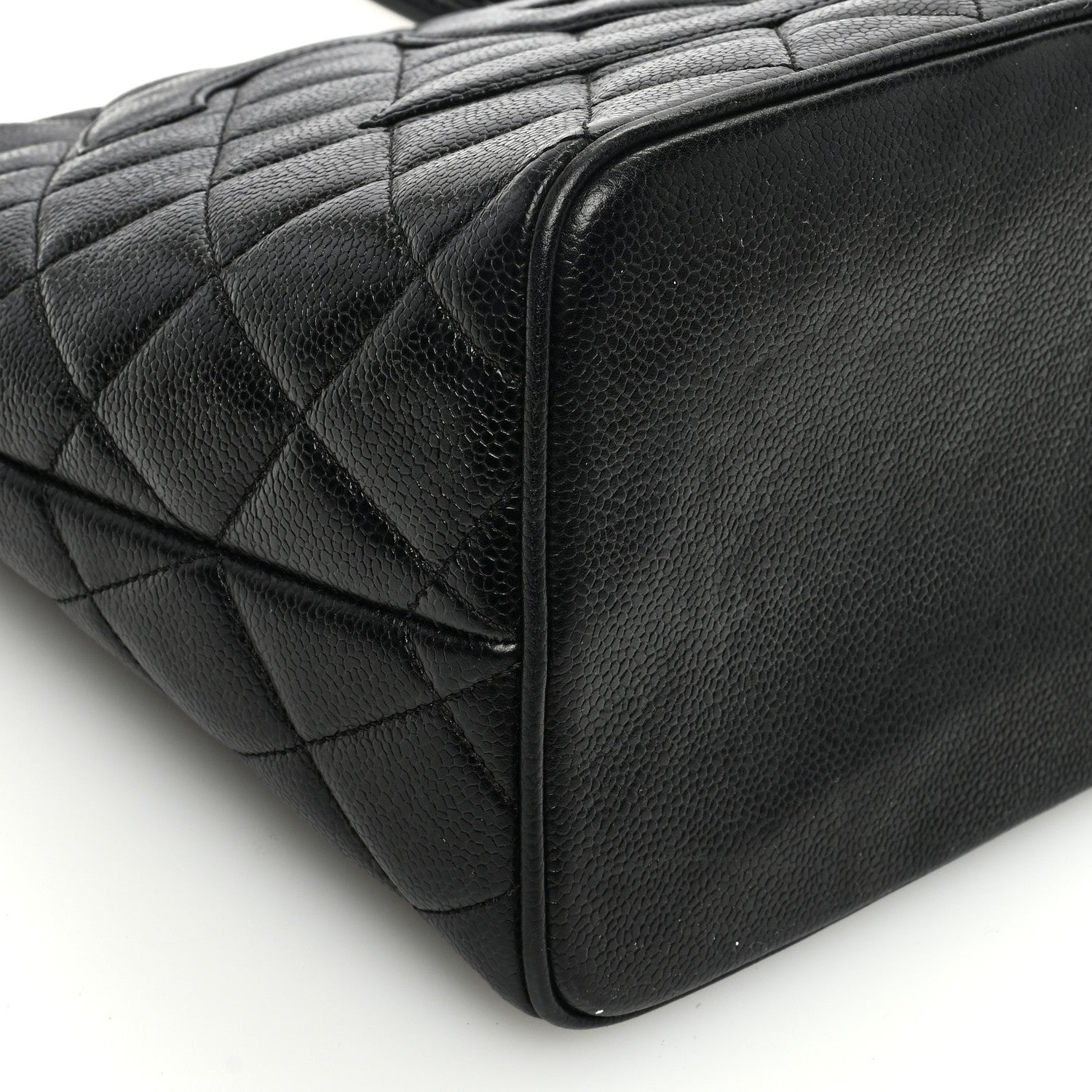 Chanel Caviar Quilted Medallion Tote Black 9 of 10