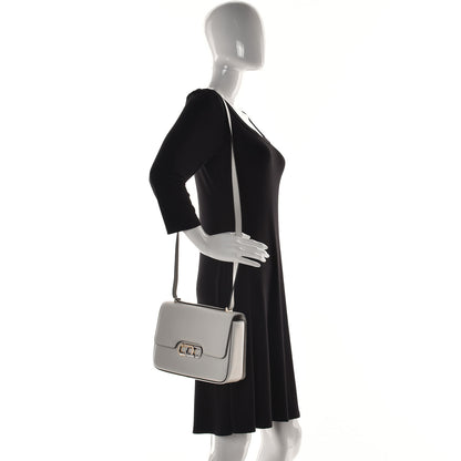 Marc Jacobs Textured Calfskin The J Link Shoulder Bag Ivory 3 of 11