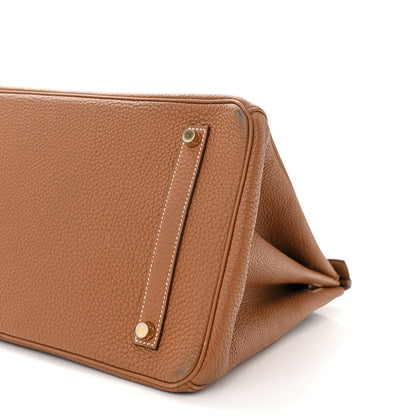 Hermes Togo BIRKIN 35 Gold 10 of 14