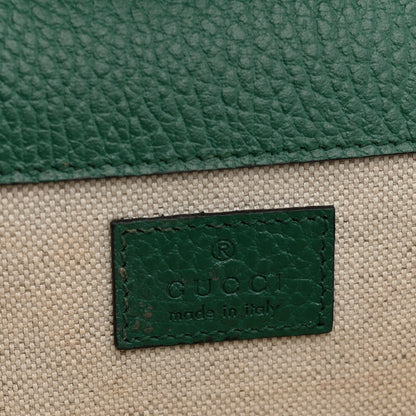 Gucci Pebbled Calfskin Small Dionysus Shoulder Bag Emerald 6 of 12