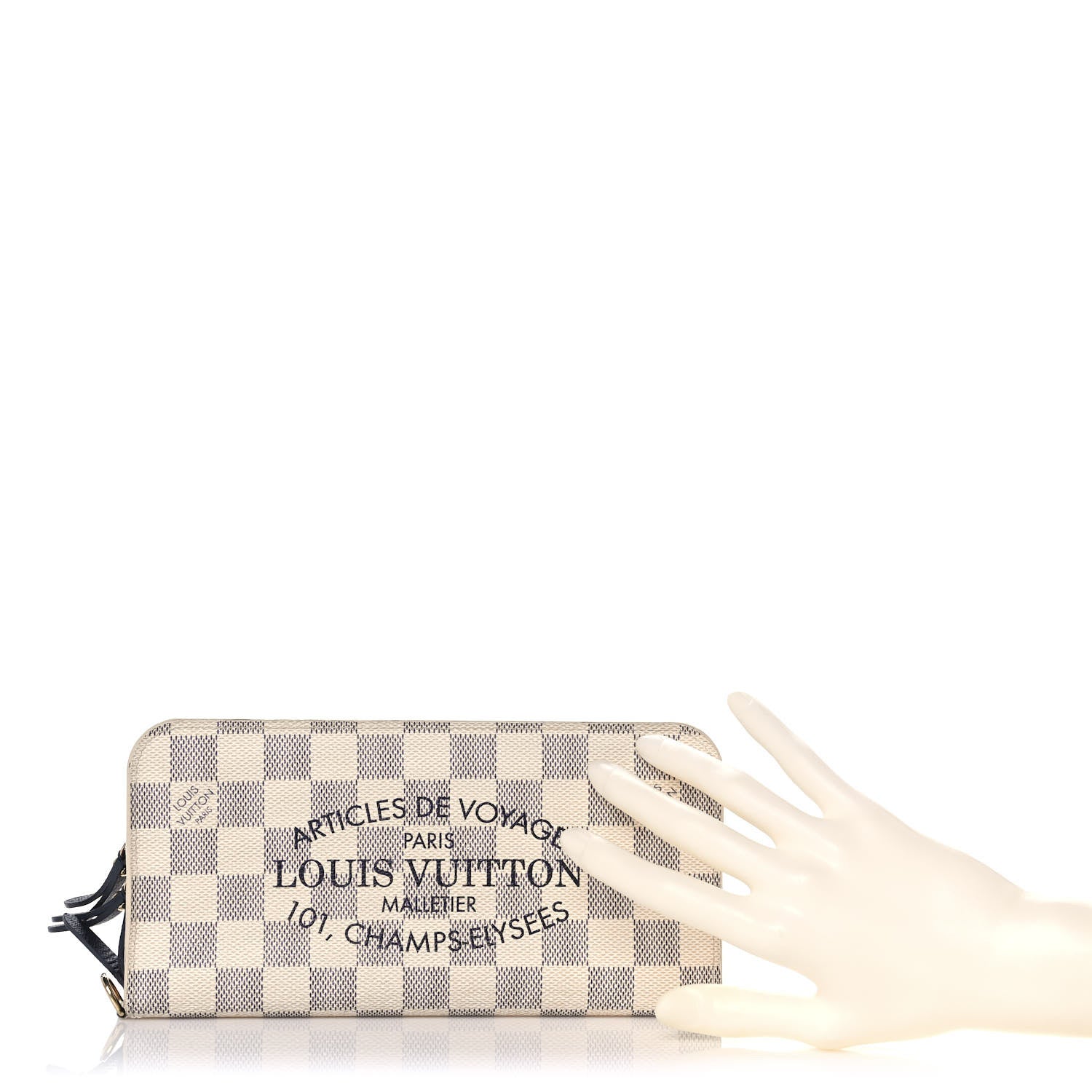 Louis Vuitton Damier Azur Articles de Voyage Insolite Wallet 2 of 11