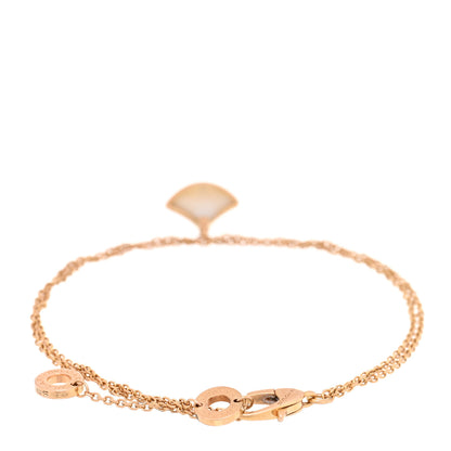 Bulgari 18K Rose Gold Mother of Pearl Divas' Dream Bracelet 2 of 3