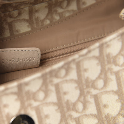Christian Dior Monogram Romantique Trotter Bag Beige 9 of 10