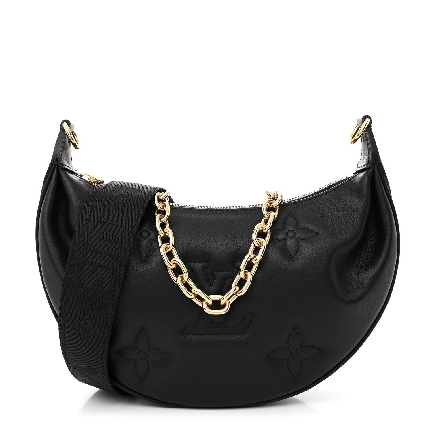 Louis Vuitton Calfskin Bubblegram Over The Moon Black 1 of 11