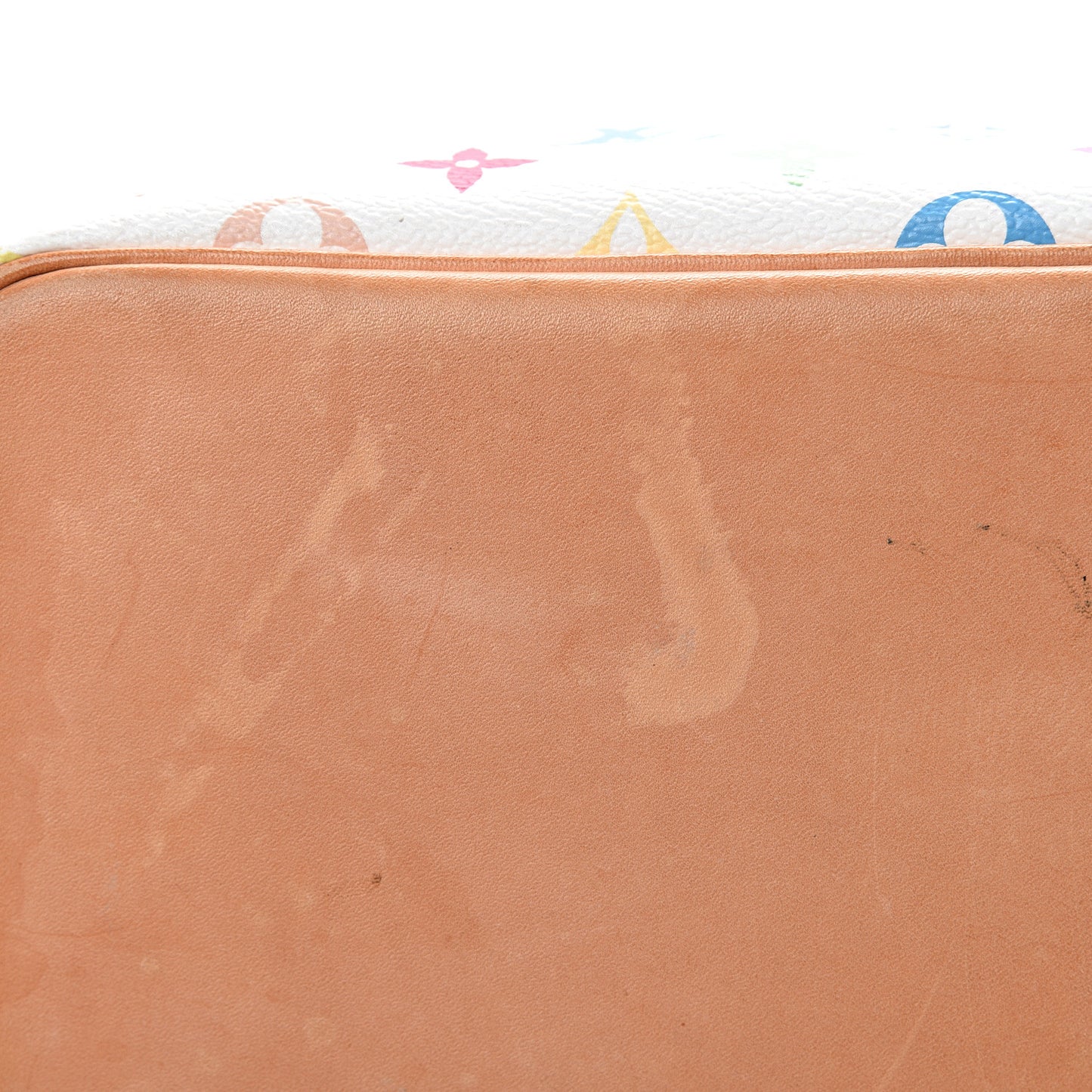 Monogram Multicolor Petit Noe White