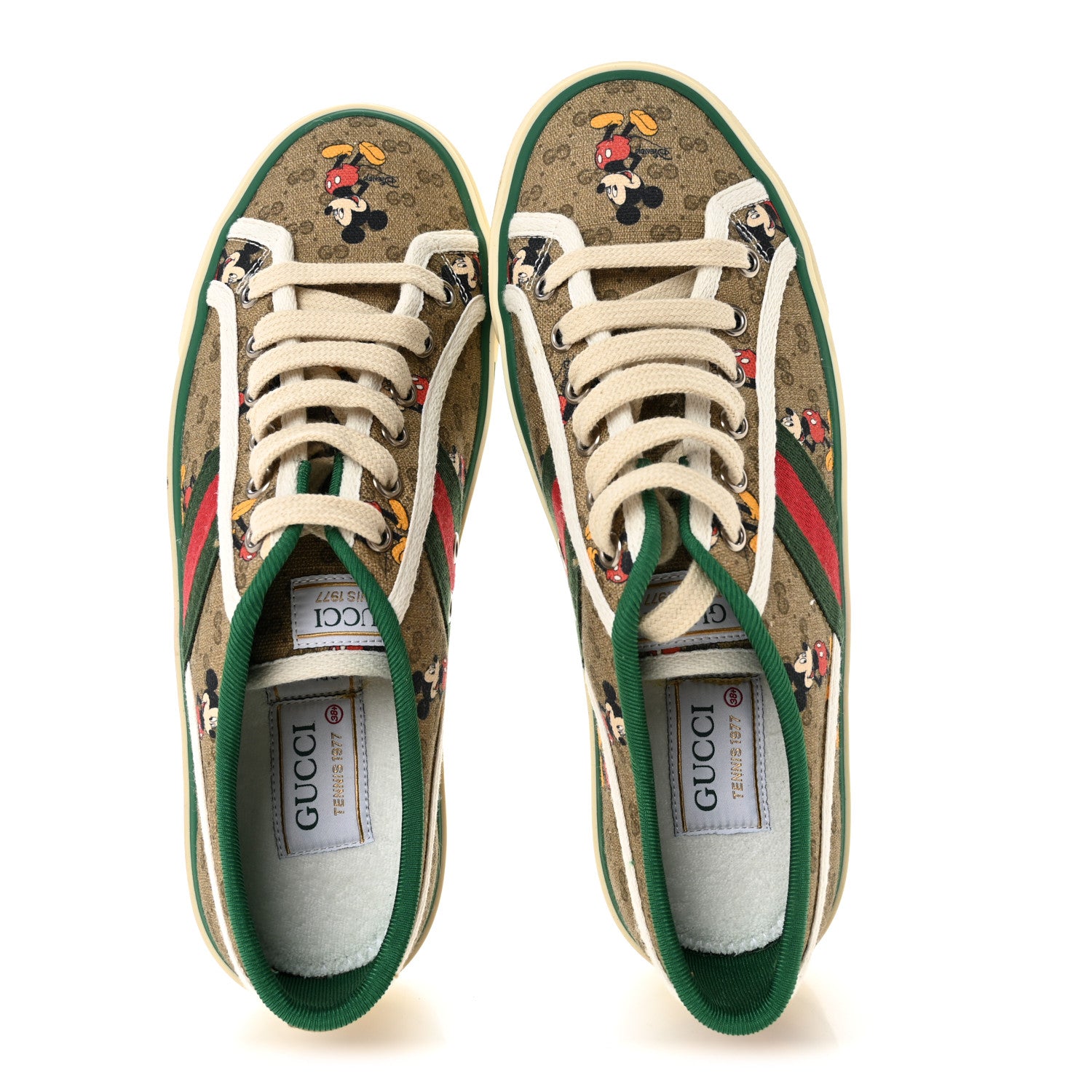 Gucci X DISNEY Mini Vintage GG Supreme Monogram Mickey Mouse 1977