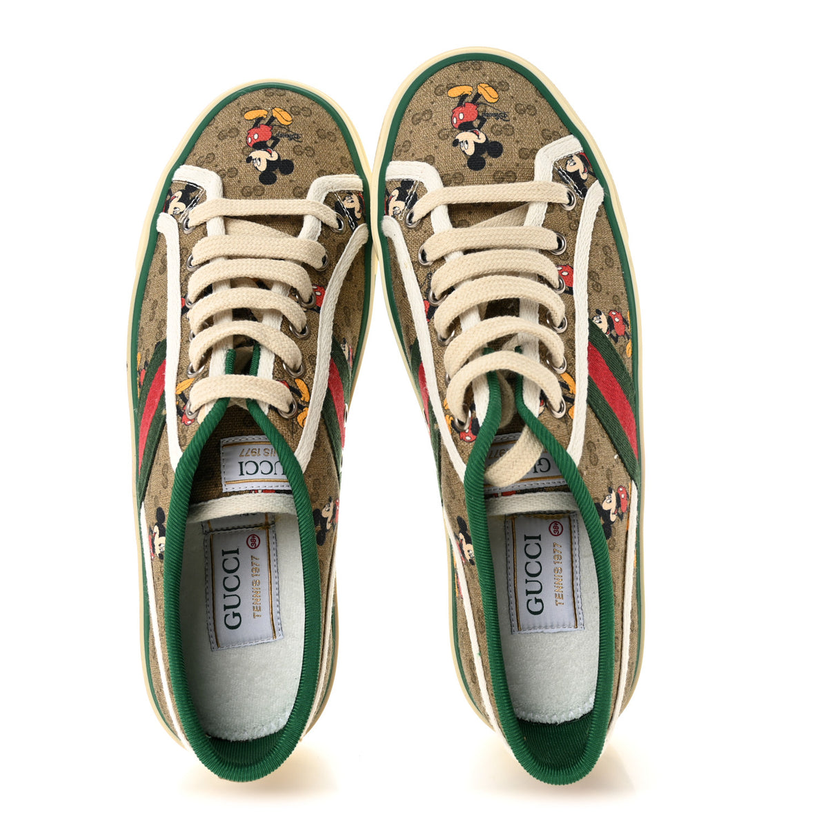 Gucci X DISNEY Mini Vintage GG Supreme Monogram Mickey Mouse 1977 
