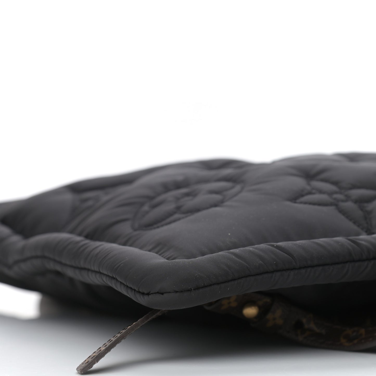 Econyl Monogram Pillow Backpack Black