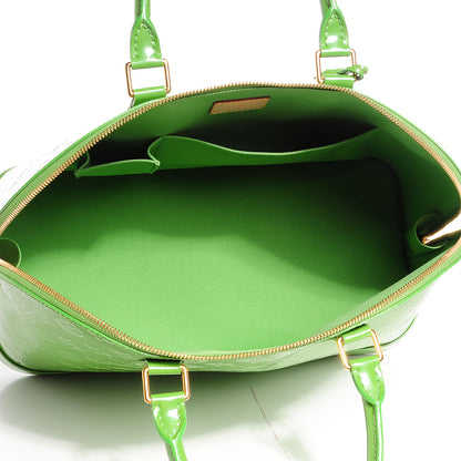 Louis Vuitton Vernis Alma GM Vert Tonic 7 of 7