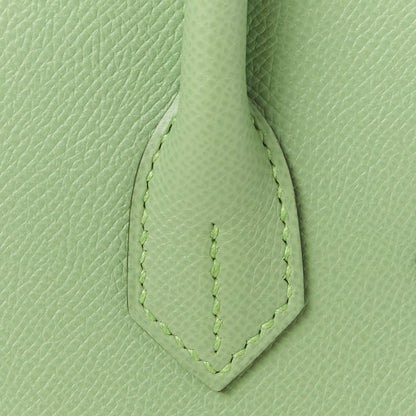 Hermes Epsom Sellier Birkin 30 Vert Criquet 8 of 32