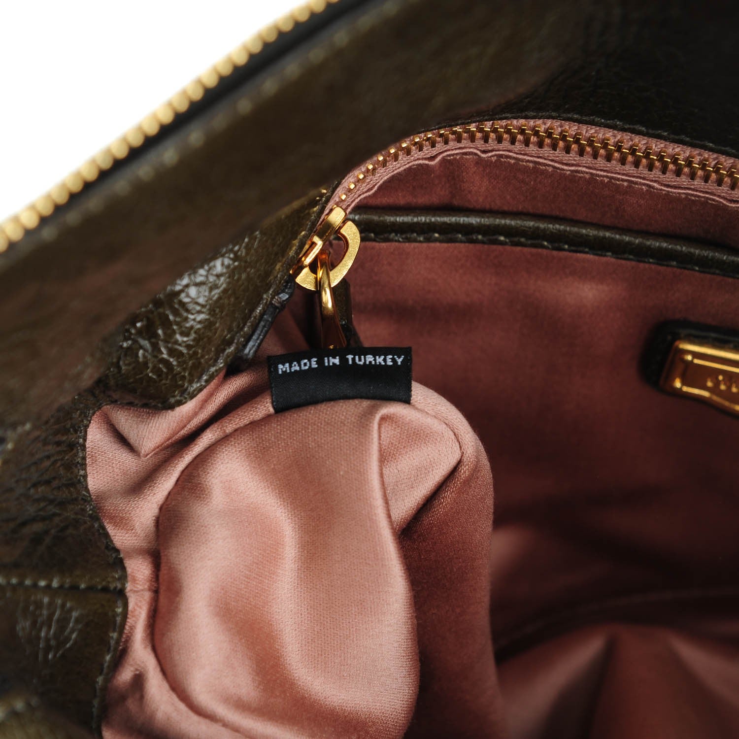 Miu Miu Vitello Lux Medium Bow Bag Militare 7 of 8