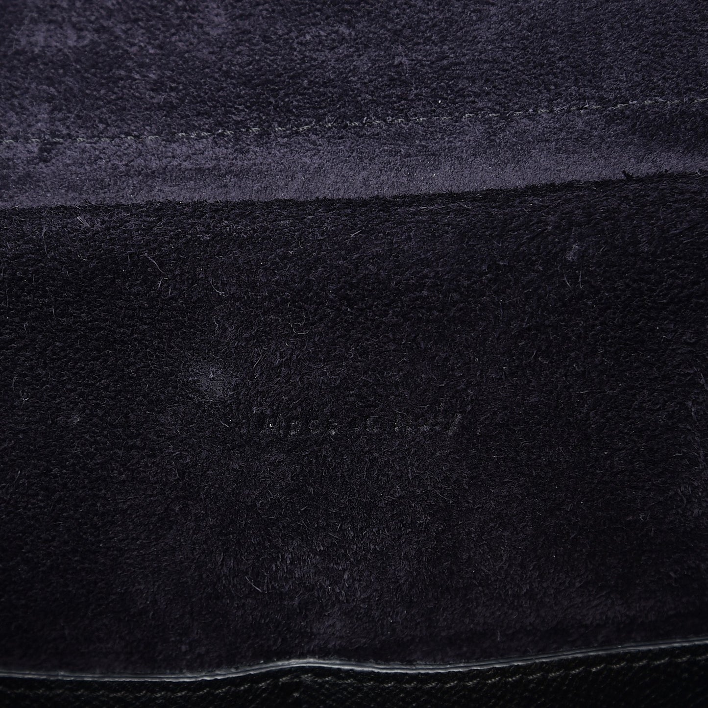 Grained Calfskin Mini Belt Bag Black