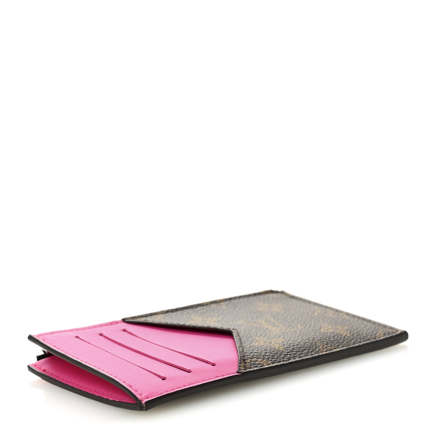 Louis Vuitton Monogram Calfskin Coin Card Holder Rose 4 of 6