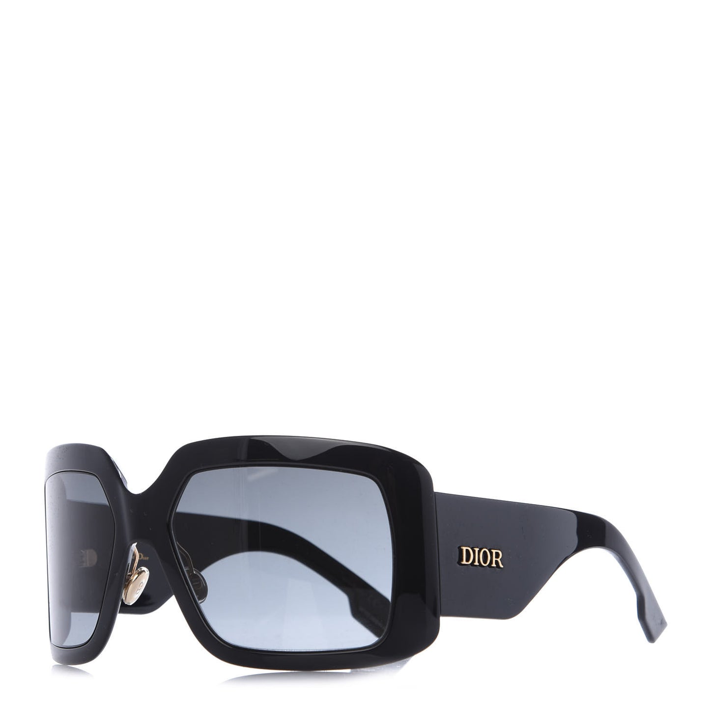 Acetate DiorSo Light 2 Shield Sunglasses Black