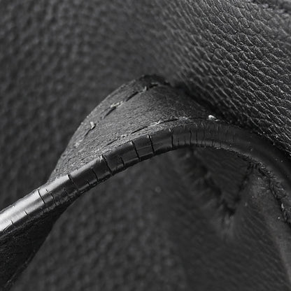 Louis Vuitton Grained Calfskin Lockme Shopper Black 11 of 15