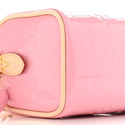 Louis Vuitton Vernis Monogram Nano Speedy Mochi Pink 7 of 9