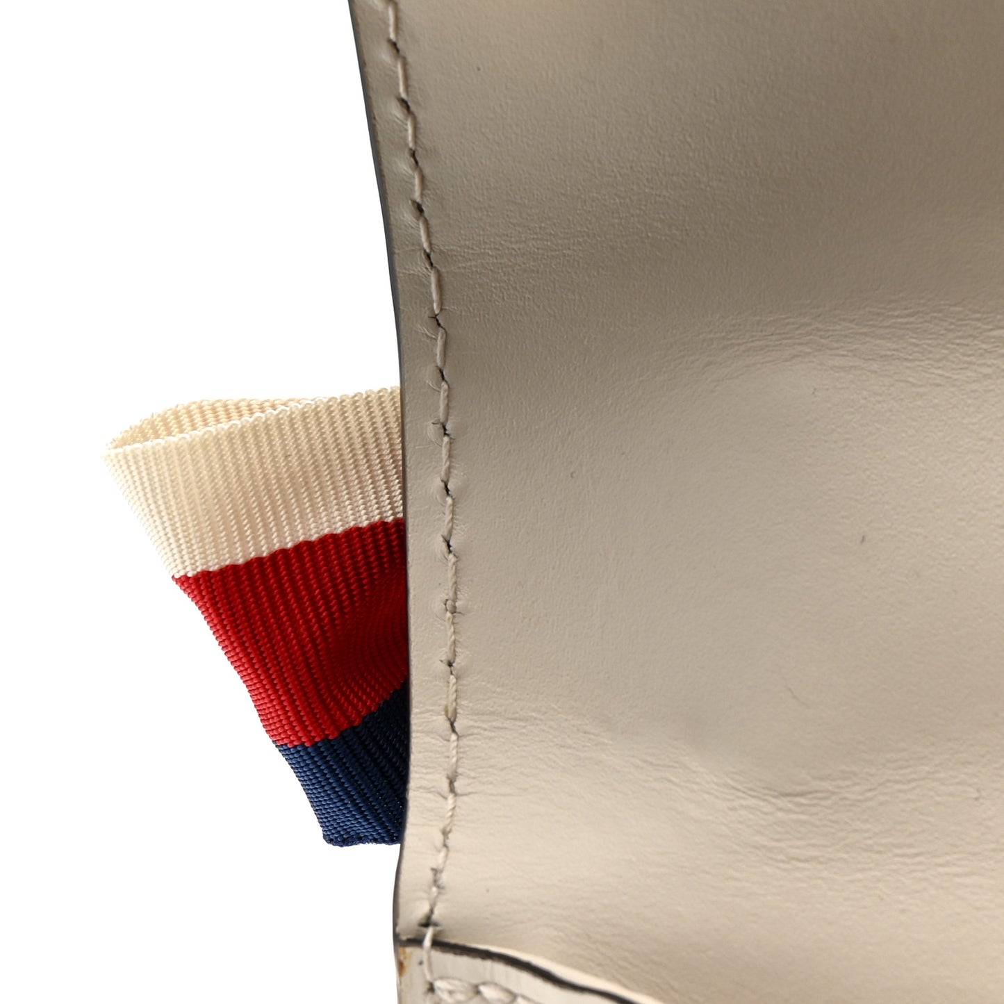 Calfskin Mini Sylvie Chain Shoulder Bag White