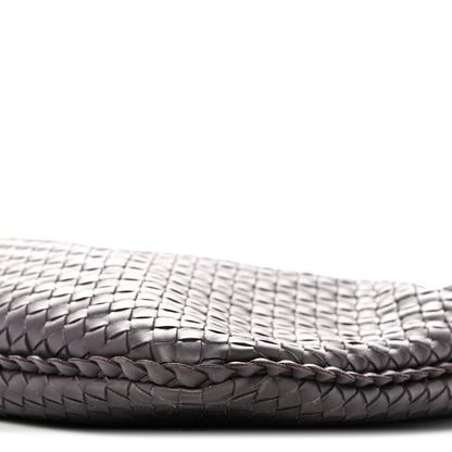 Bottega Veneta Nappa Intrecciato Large Veneta Hobo Ebano 10 of 11