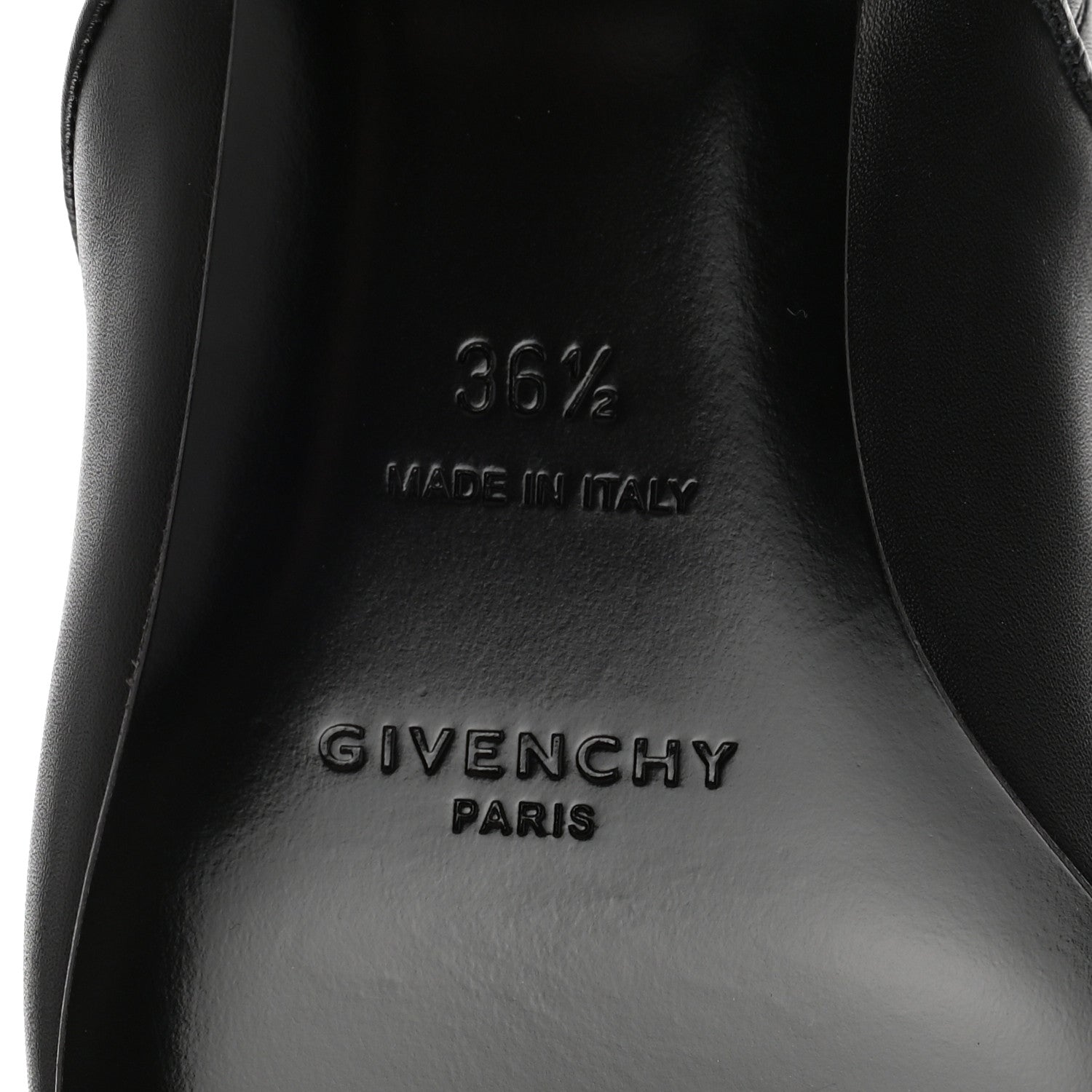 Givenchy Calfskin Ankle Boots 36.5 Black 6 of 12