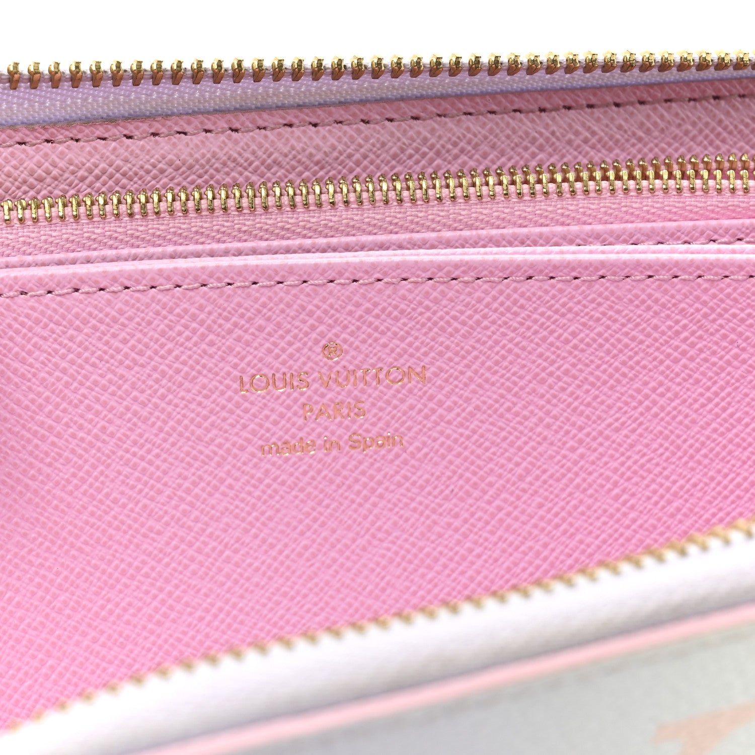 Louis Vuitton Monogram Giant Spring In The City Zippy Wallet Sunrise Pastel 7 of 7