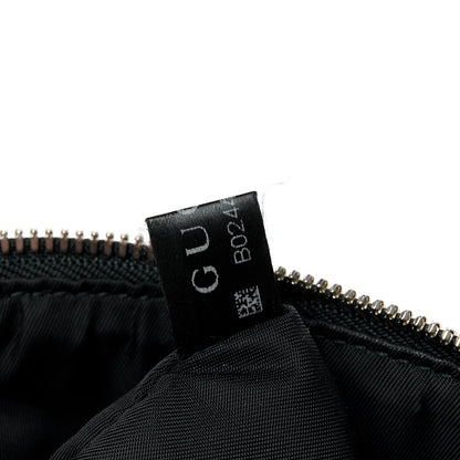 Gucci GG Supreme Monogram Web Messenger Bag Black 8 of 11