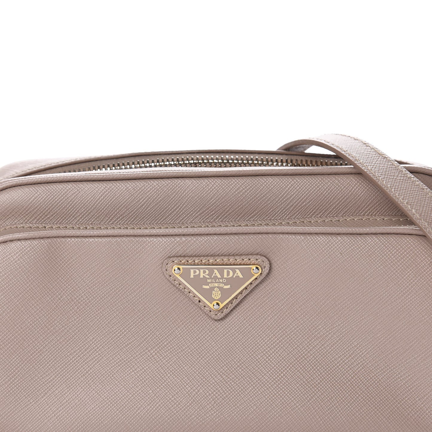 Saffiano Camera Case Crossbody Bag Cammeo