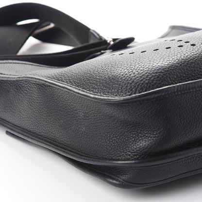Hermes Taurillon Clemence Evelyne III PM Black 10 of 10