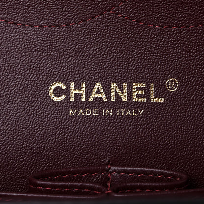 Chanel Lambskin Quilted Jumbo Double Flap Black 8 of 14