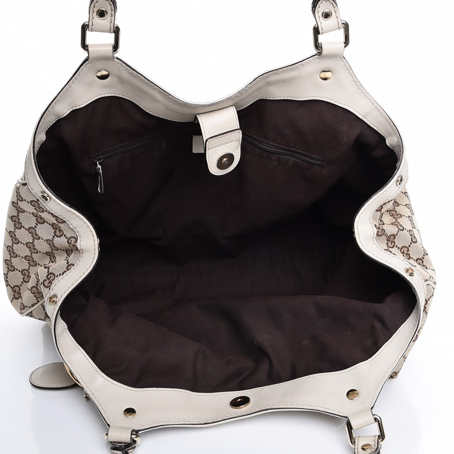 Monogram Large Sukey Tote Off White