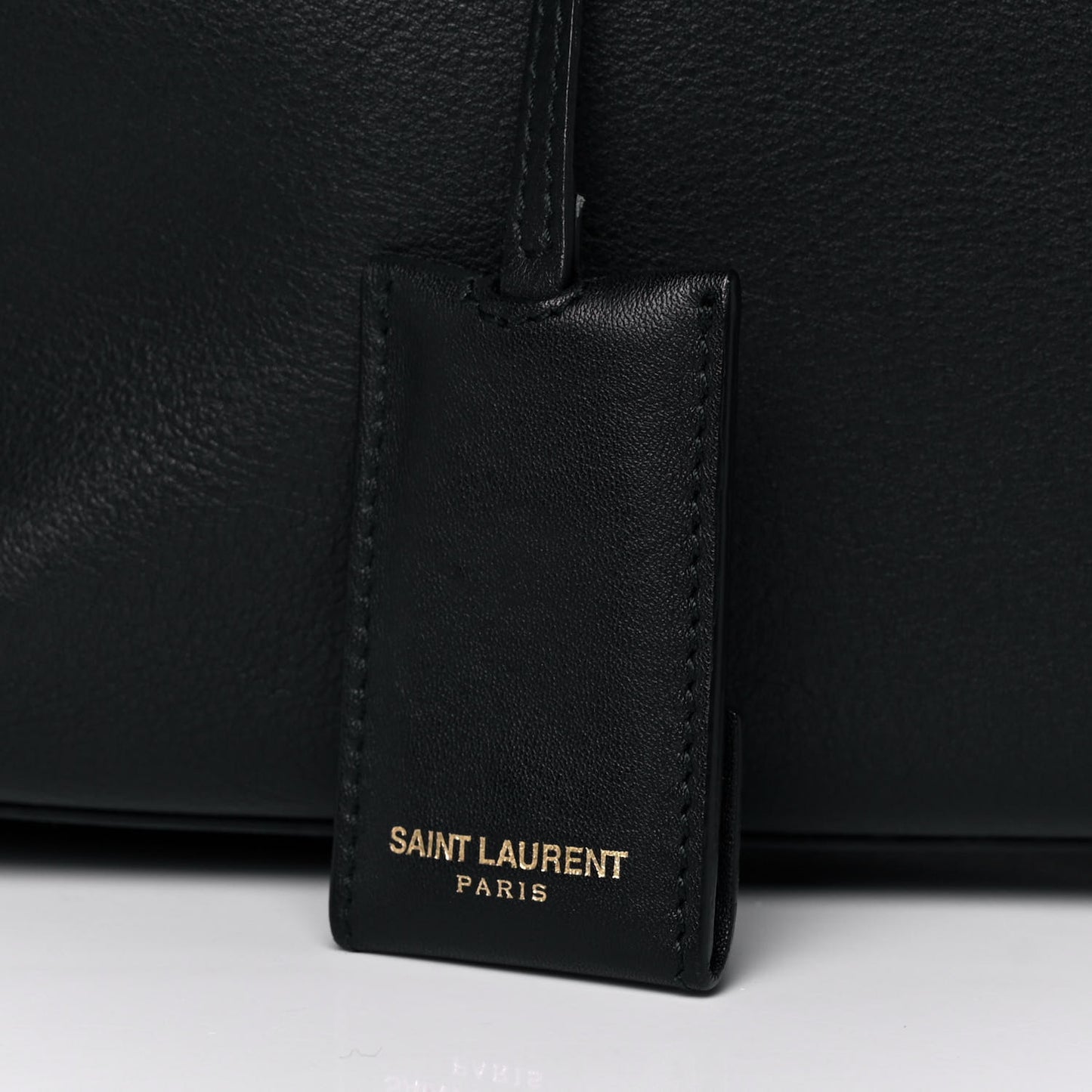 Calfskin Medium Classic Y Cabas Black