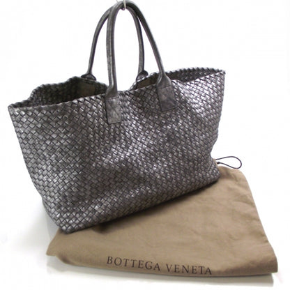Bottega Veneta Nappa Intrecciato Large Cabat Peltro 3 of 10